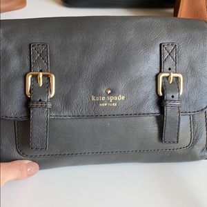 Grey Kate Spade Cross Body Purse